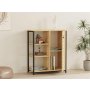 HOME LINE Polica za knjige Ihlamur Sapphire Oak - slika 2