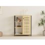 HOME LINE Polica za knjige Ihlamur Sapphire Oak - slika 3