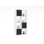 HOME LINE Polica za knjige Ena White Anthracite - slika 2