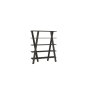 HOME LINE Polica za knjige Conde Anthracite - slika 4