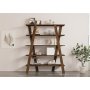 HOME LINE Polica za knjige Conde Walnut - slika 1