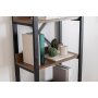 HANAH HOME Polica za knjige Adisa Walnut - slika 3