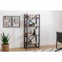 HANAH HOME Polica za knjige Adisa Walnut - slika 1