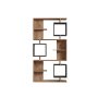 HOME LINE Polica za knjige Icardi Atlantic Pine Anthracite - slika 5
