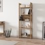 HANAH HOME Polica za knjige Country Oak - slika 2