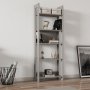 HANAH HOME Polica za knjige Country Grey - slika 3