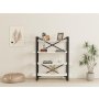 HOME LINE Polica za knjige Makro White - slika 2