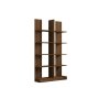 HOME LINE Polica za knjige Ikiz Walnut - slika 4