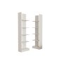 HOME LINE Polica za knjige Ikiz White - slika 3