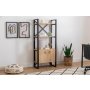 HOME LINE Polica za knjige Milano Sapphire Oak - slika 1