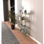 HANAH HOME Polica za knjige Marta Gold Glass - slika 4