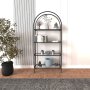 HANAH HOME Polica za knjige Mona Black Glass - slika 5