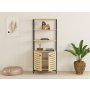 HOME LINE Polica za knjige Metela Sapphire Oak - slika 2