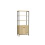 HOME LINE Polica za knjige Metela Sapphire Oak - slika 3