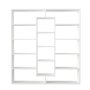 HANAH HOME Polica za knjige Ample White - slika 1