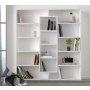 HANAH HOME Polica za knjige Ample White - slika 2