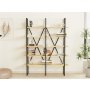 HOME LINE Polica za knjige Heybeliada Sapphire Oak - slika 2