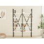 HOME LINE Polica za knjige Kinali White - slika 2