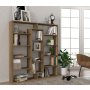HANAH HOME Polica za knjige Ample Walnut - slika 3
