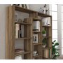 HANAH HOME Polica za knjige Ample Walnut - slika 5