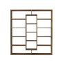 HANAH HOME Polica za knjige Ample Walnut - slika 1