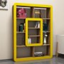 HANAH HOME Polica za knjige Orkide Walnut Yellow - slika 2