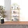 HANAH HOME Polica za knjige Mona Gold Glass - slika 2