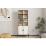 HOME LINE Polica za knjige Lido Sapphire Oak White - slika 1