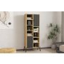HOME LINE Polica za knjige Otranto Sapphire Oak Anthracite - slika 2