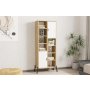 HOME LINE Polica za knjige Otranto Sapphire Oak White - slika 2