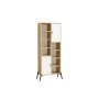 HOME LINE Polica za knjige Otranto Sapphire Oak White - slika 5