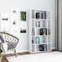 HANAH HOME Polica za knjige Sanborn White - slika 3
