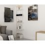 HANAH HOME Polica za knjige Alice White White - slika 2