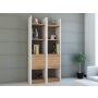 HANAH HOME Polica za knjige Esbi 102 White Teak - slika 3