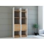 HANAH HOME Polica za knjige Esbi 102 White Teak - slika 4