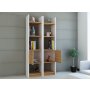 HANAH HOME Polica za knjige Esbi 102 White Teak - slika 2