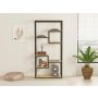 HOME LINE Polica za knjige Emina Sapphire Oak - slika 2