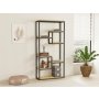 HOME LINE Polica za knjige Emina Sapphire Oak - slika 1