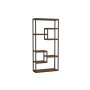 HOME LINE Polica za knjige Emina Walnut - slika 3