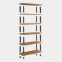 HANAH HOME Polica za knjige Gala Black - slika 4
