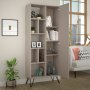 HANAH HOME Polica za knjige Jedda Bookcase Light Mocha - slika 3
