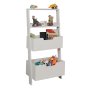 HANAH HOME Polica za knjige Only Double White - slika 5