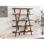 HOME LINE Polica za knjige Perla Walnut - slika 2
