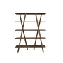 HOME LINE Polica za knjige Perla Walnut - slika 4