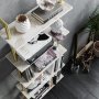 HANAH HOME Polica za knjige Paula White Gold - slika 4