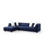 Atelier del Sofa Ugaona garnitura Boston Left Night Blue - slika 3