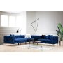 Atelier del Sofa Ugaona garnitura Como Left Navy Blue - slika 1