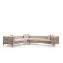 Atelier del Sofa Ugaona garnitura Como Left Ecru - slika 4