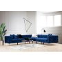 Atelier del Sofa Ugaona garnitura Como Right Navy Blue - slika 1
