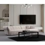 Atelier del Sofa Ugaona garnitura Boxer Right White - slika 1